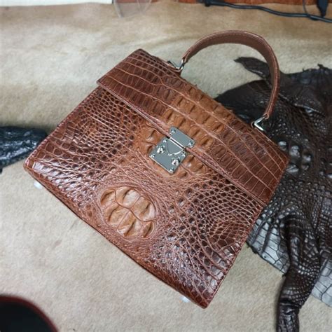 fake crocodile leather clothes|authentic crocodile handbags.